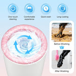 PurePaws™ | 360° Electric Dog Paw Cleaner with Soft Brush 